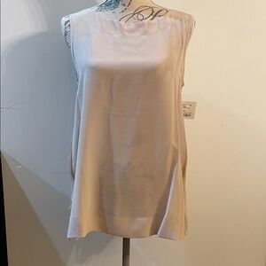 Roberto Collina Soft Beige Sleeveless Top